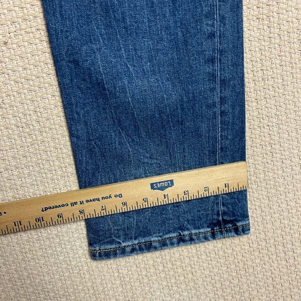 Levi's Blue Denim Jeans 514 Straight Fit Mens 32W 36L